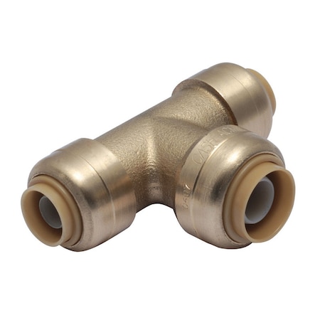Sharkbite SharkBite Push to Connect 3/8 in. PTC X 3/8 in. D PTC Brass Reducing Tee U364LFA